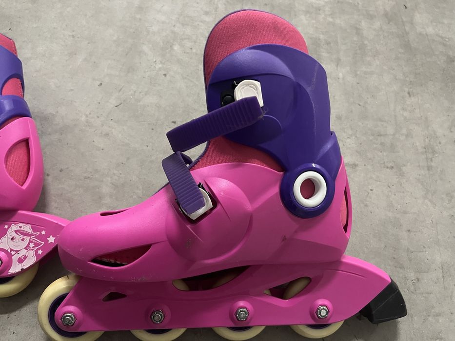 Patins de menina, em linha