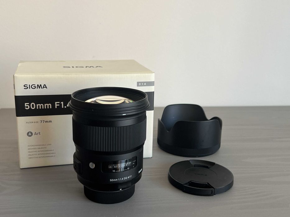 Objetiva Sigma Art 50mm F1.4 DG para Nikon F