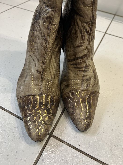 Сапоги ботфорты pier lucci