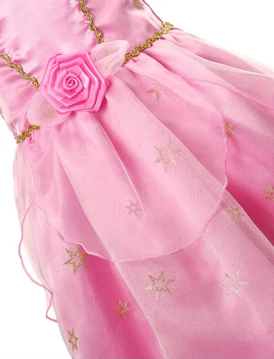 Nowy strój Księżniczka Aurora Śpiąca Królewna, r. 116 bal przebranie