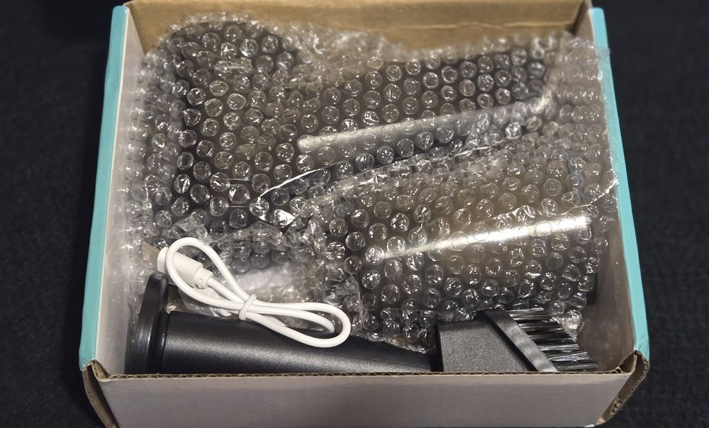 Aspirador e insuflador 2 em 1 Pequeno a bateria NOVO;