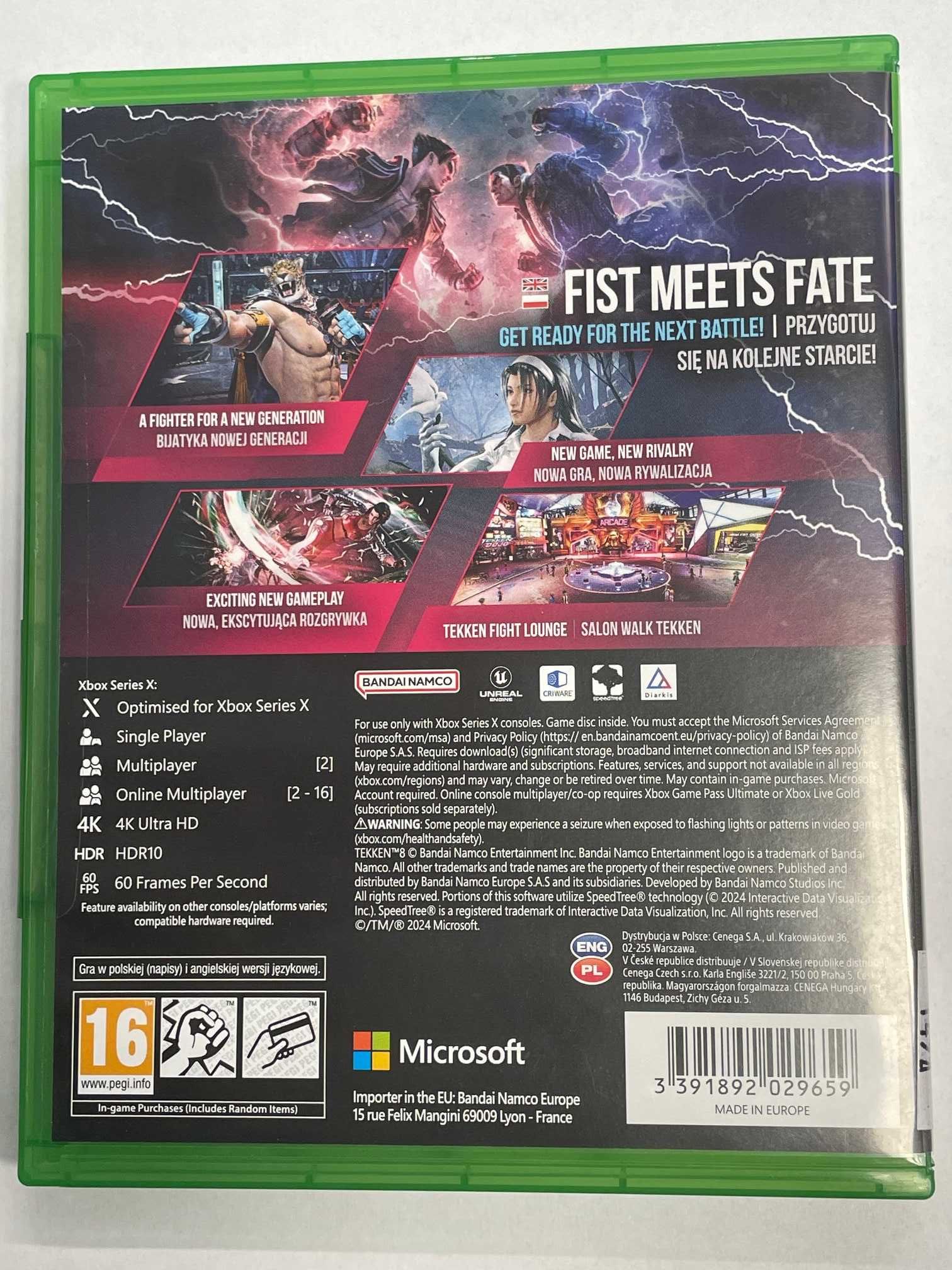 Tekken 8 Xbox Series X Series S