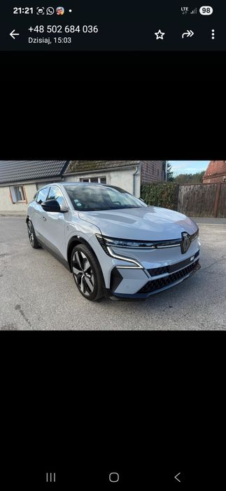 Sprzedam Renault Megan E-Tech 60 kw