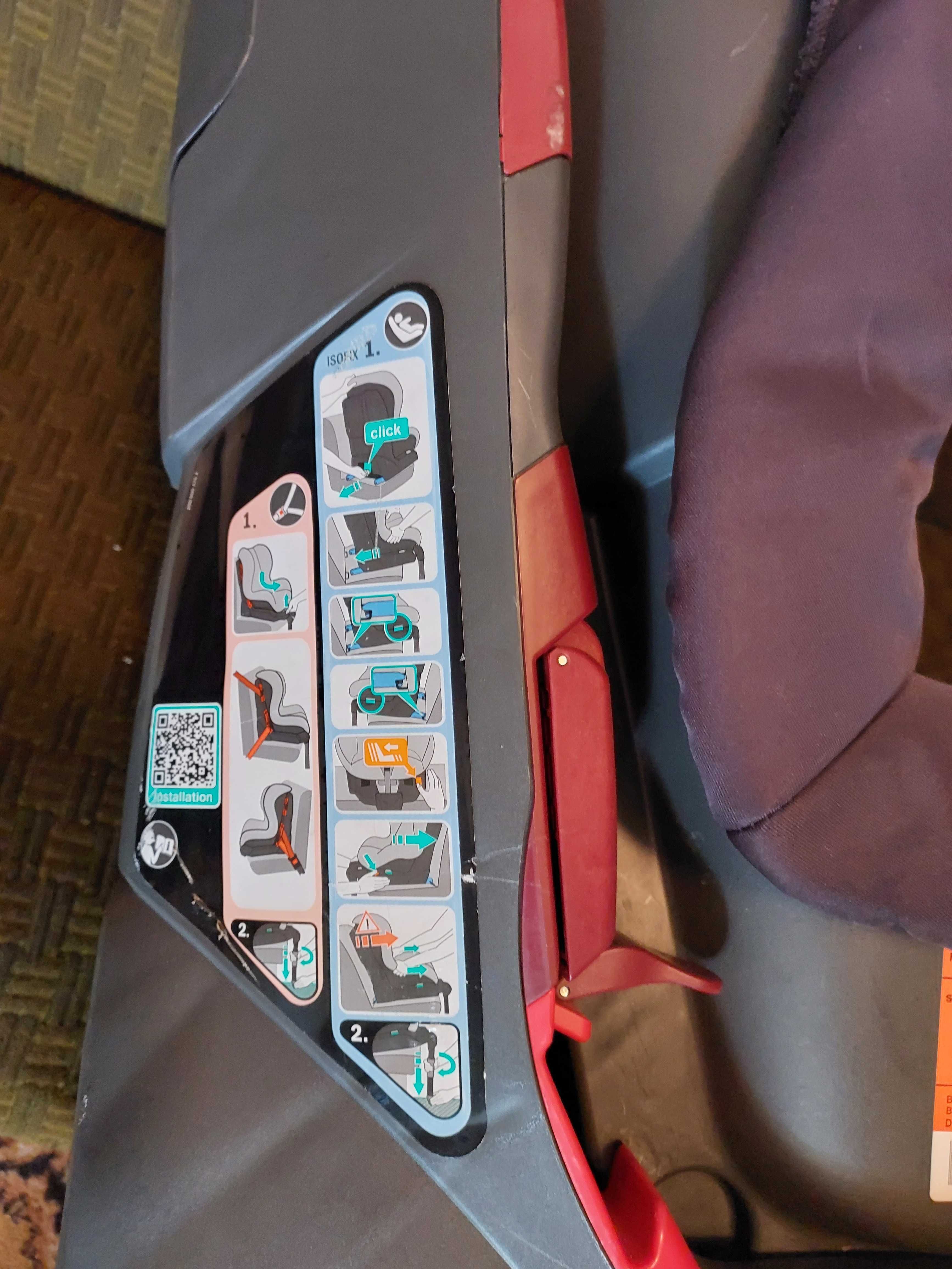 Fotelik Britax Romer 9-18 kg ze stopka