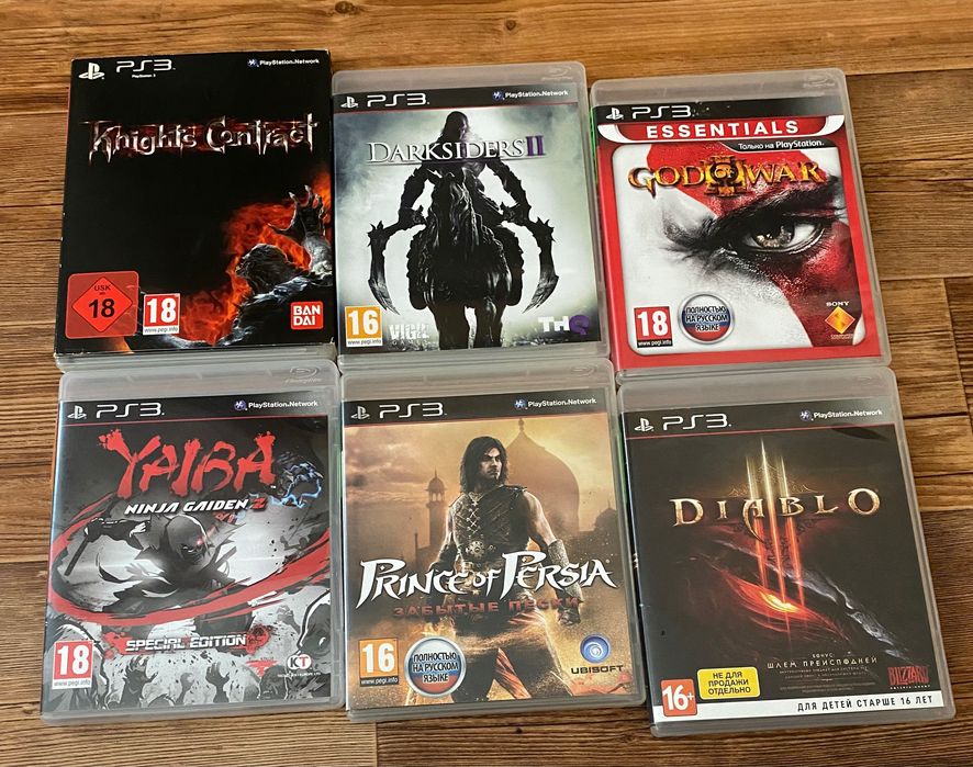 Sony PlayStation 3: Silent Hill, GTA, Heavy Rain, Dead Space, Rage.