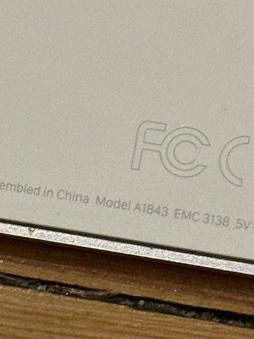 Bezprzewodowa klawiatura apple magic keyboard a1843