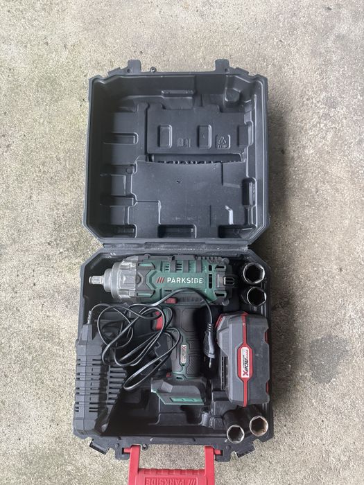 Pneumatica parkside com 6 meses, praticamente nova, pouco utilizada