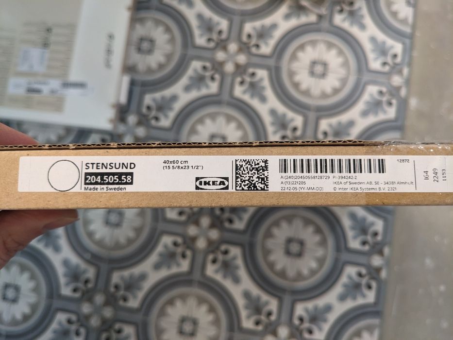 IKEA Stensund biały front 40x60