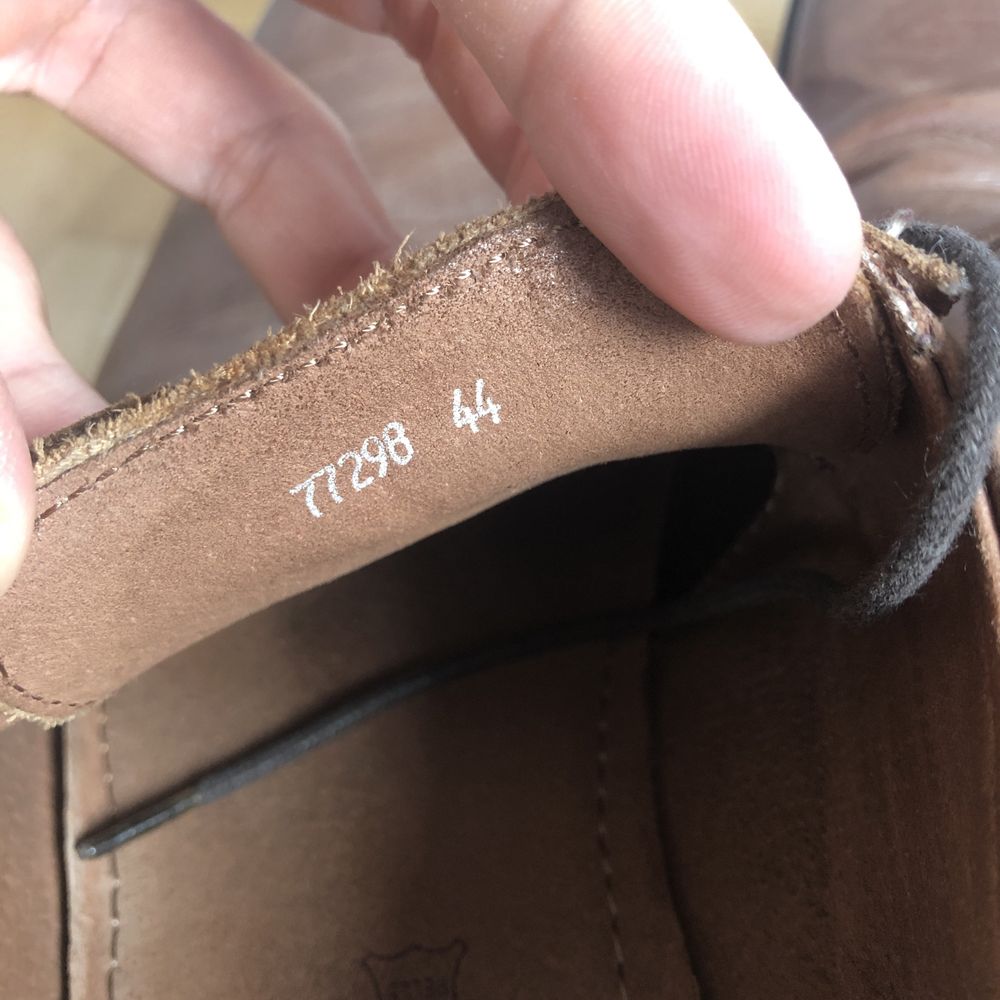 Skórzane męskie buty Lasocki r.44