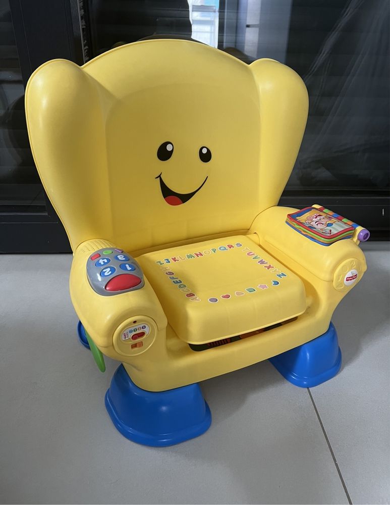 Fisher price krzeselko edukacyjne fotel