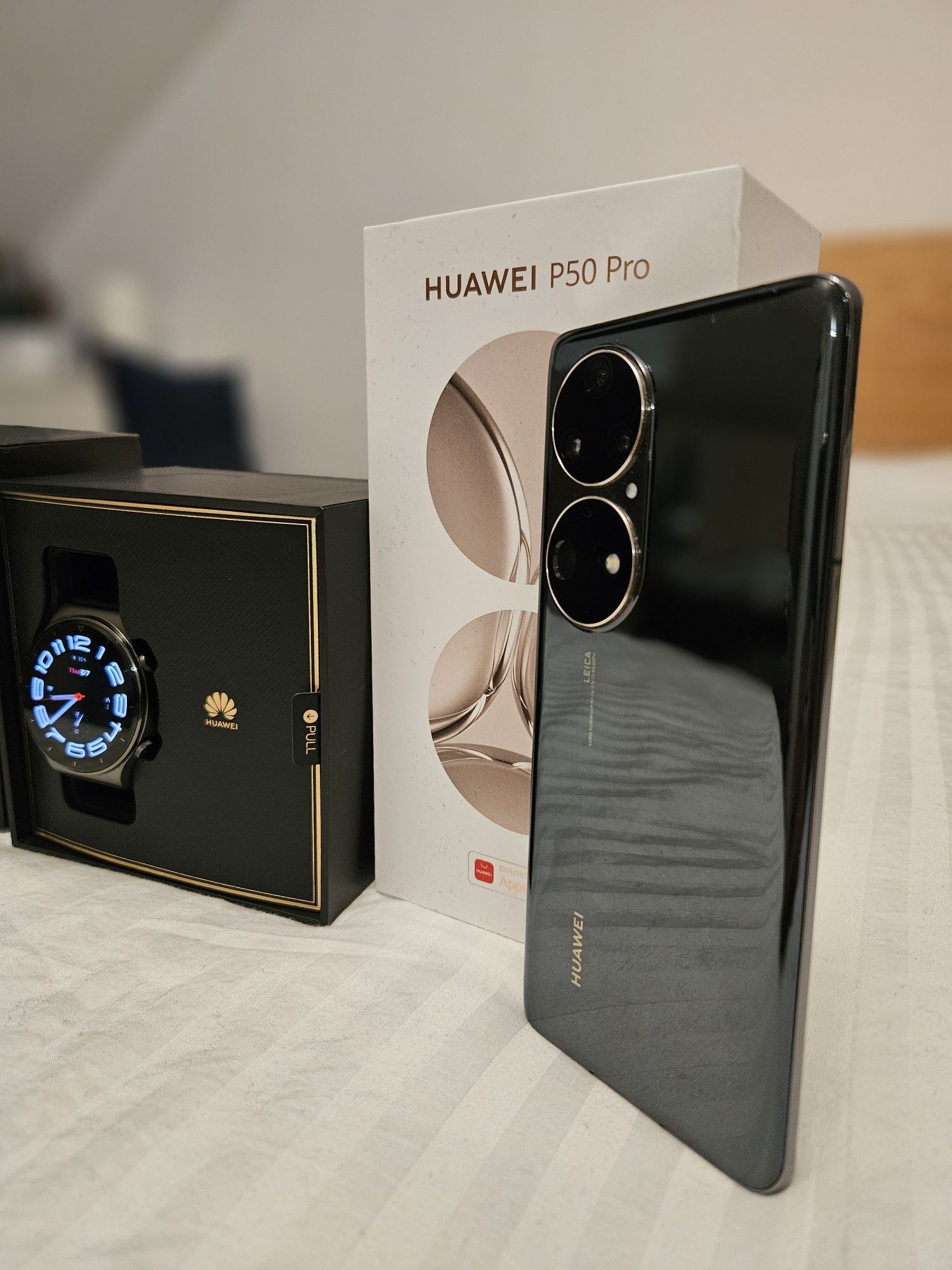 Huawei P50 Pro 256GB, gratis Huawei Watch GT 2pro