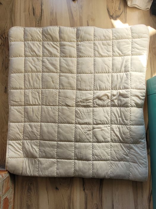 Kołdra 90x190 merino 100proc wełna termiczna lekka puszysta