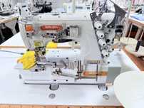 Lamowarka Siruba F007K drabinkowa/renderka 3 igłowa Servo 230V