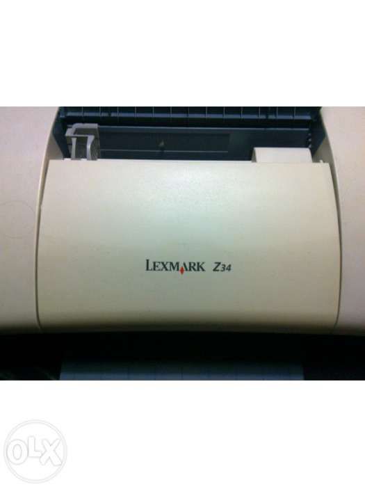 Impressora Lexmark Z14 a funcionar