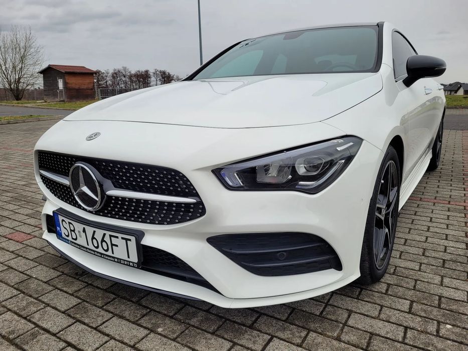 Mercedes-Benz CLA 4-Matic, Pakiet Night, AMG Line, Keyless-Go, 224 KM