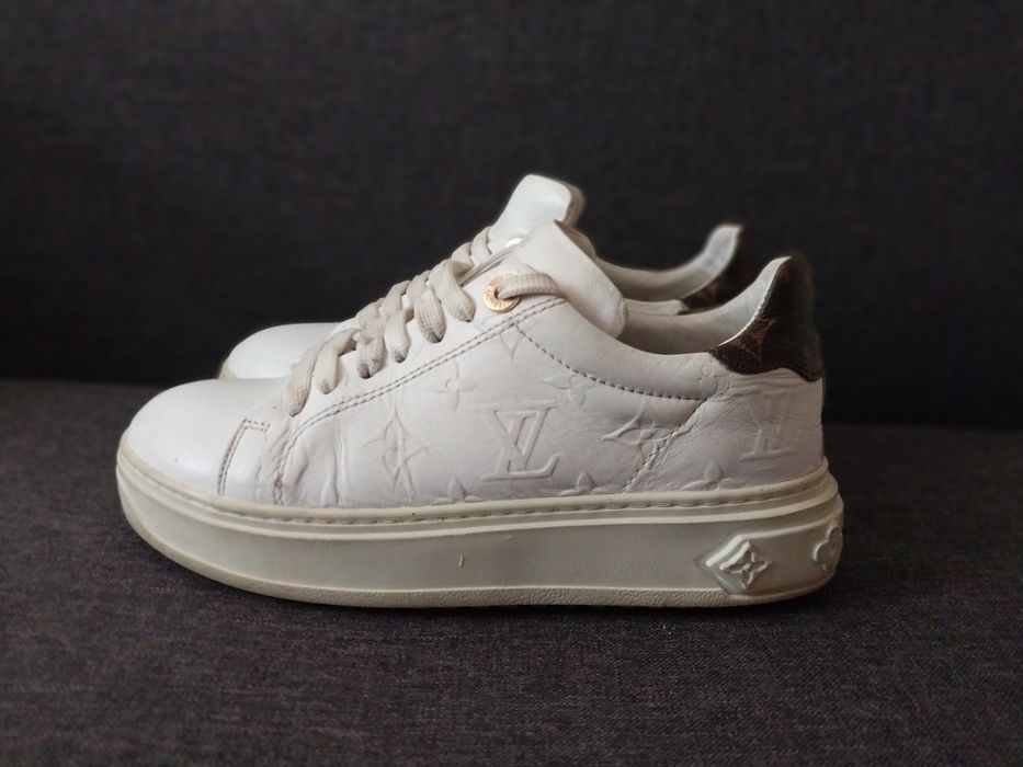 Шкіряні кеди кросiвки Louis Vuitton.Р.36-37