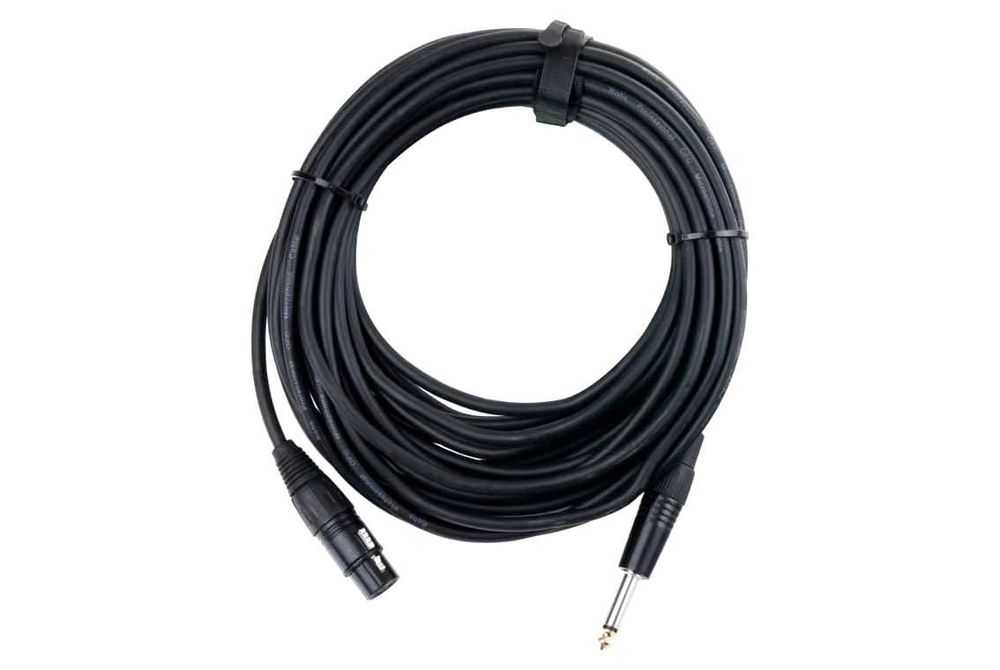 Kabel mikrofonowy Pronomic Stage XFJ-10 XLR/Jack 10 m czarny