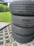 Opony letnie  Hankook 195/55 R16 z oryginalnymi alufelgami Peugeot