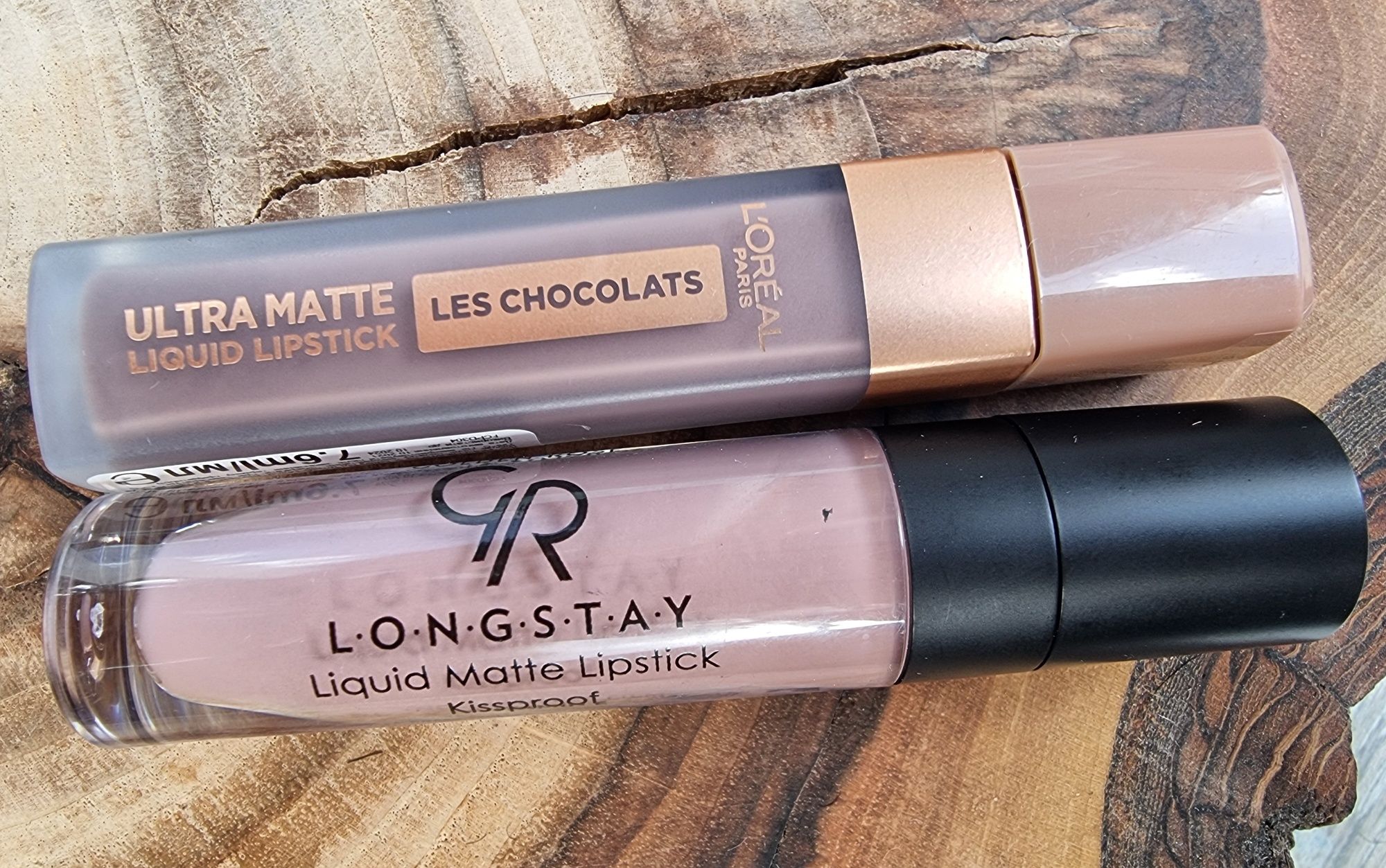 Помада блиск матова Loreal Les chocolats & Golden Rose #10