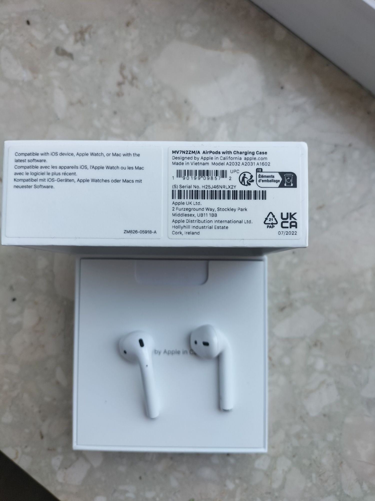 AirPods 2 gen bez etyi