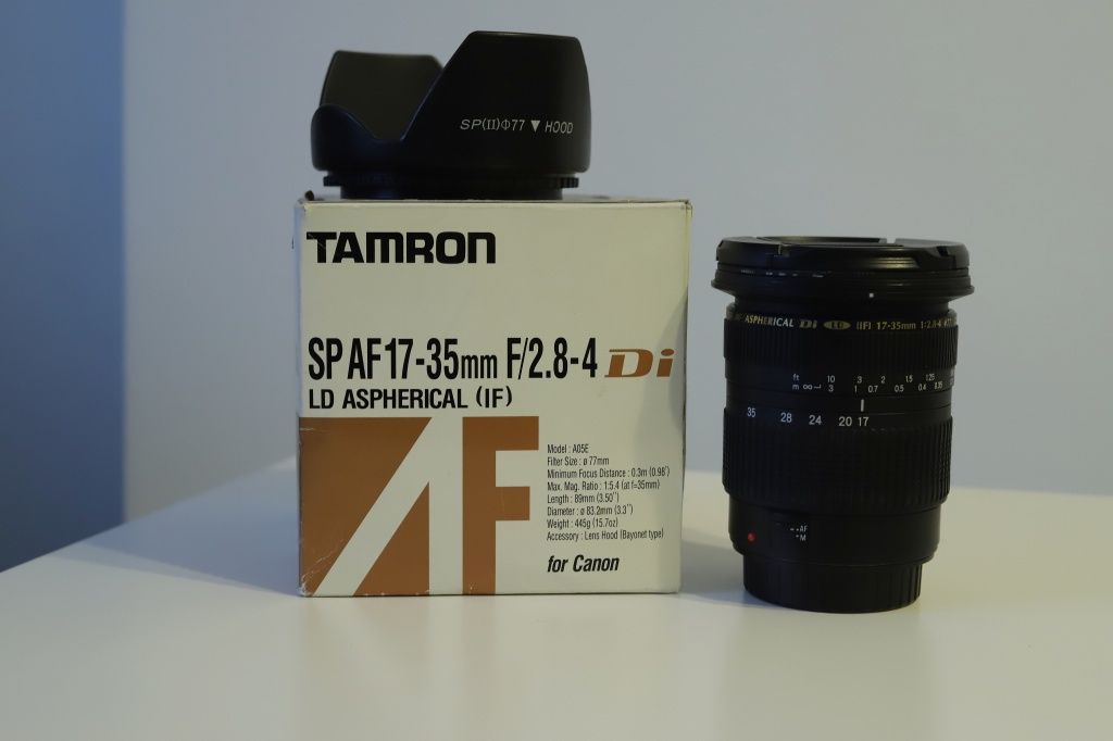 Tamron SP AF 17-35mm F/2.8-4 Di LD Aspherical (IF) for Canon (EF)