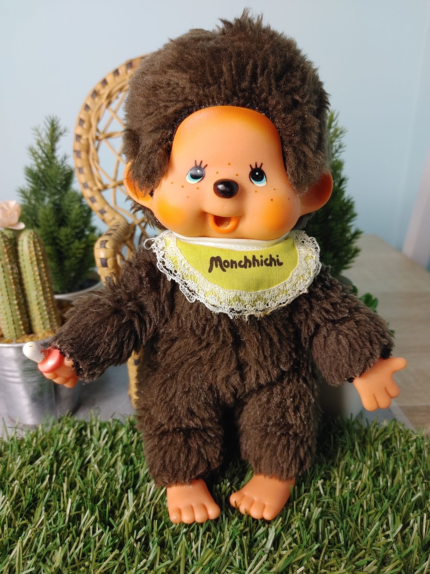 Vintage małpka Monchhichi monchichi małpeczka Sekiguchi metka Japan
