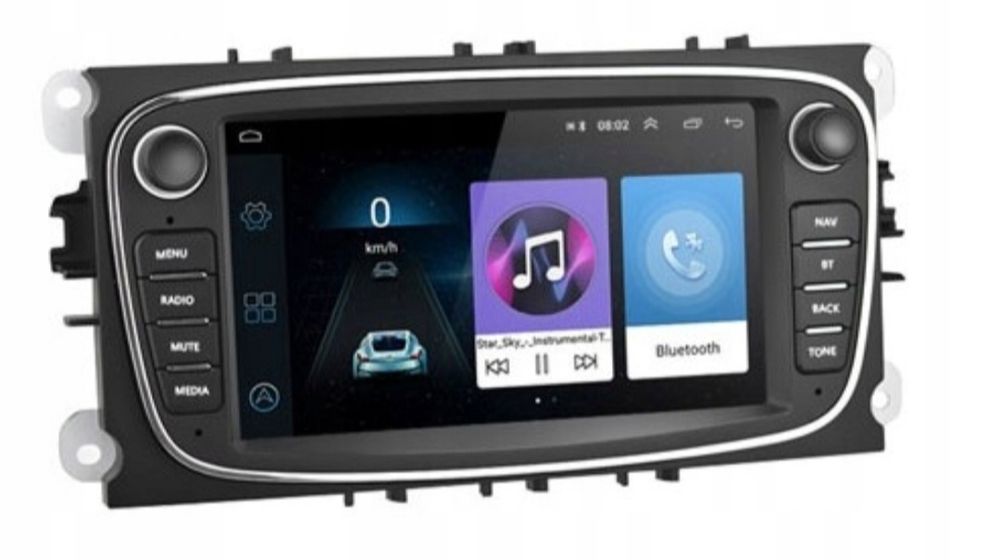 Radio Android 12 GPS FORD Mondeo Focus Kuga