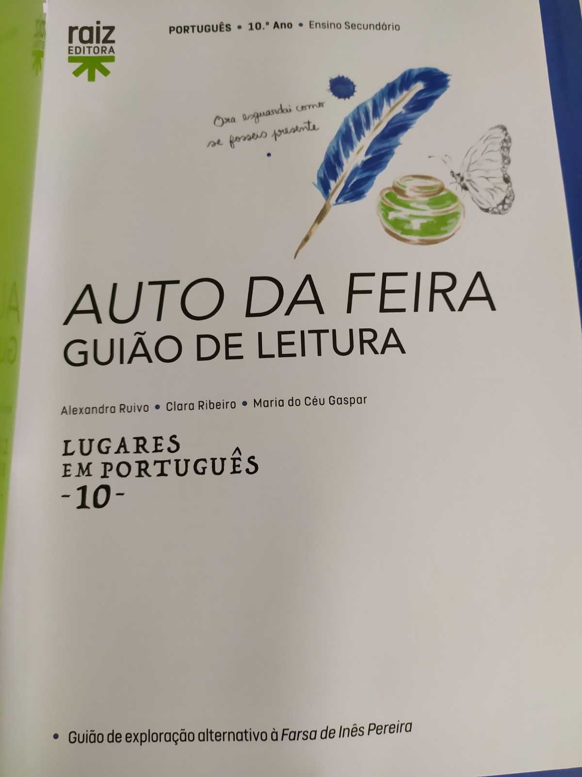 Lugares em Português 10 - 10.º ano - PORTUGUÊS - VERSÃO PROFESSOR