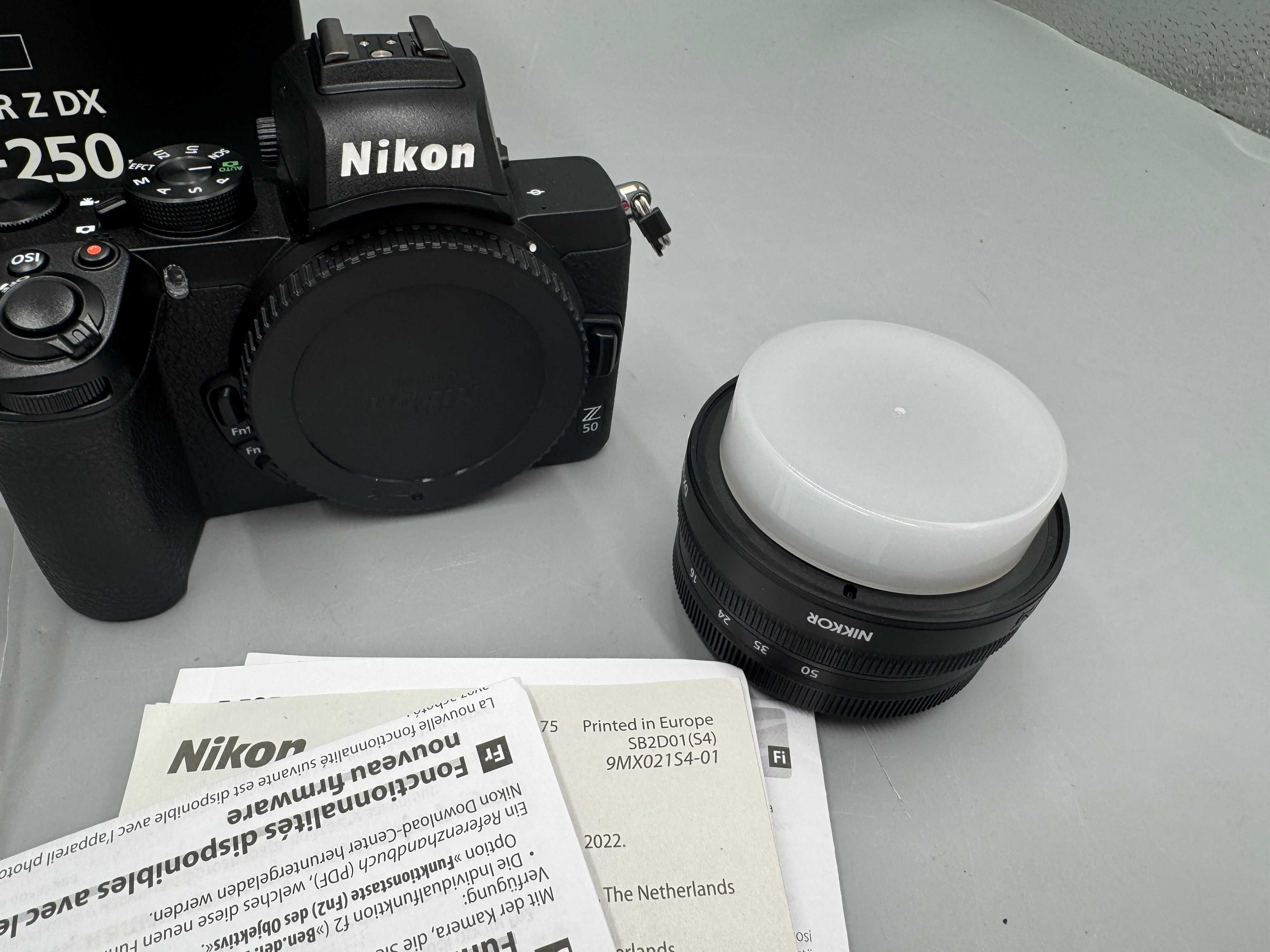 Nikon Z 50 Dx 16-50 + Dx 50-250 Kit Mega Zestaw Komplet No