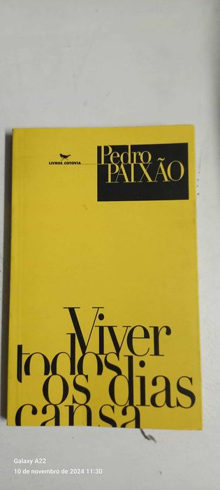 Livro  de Pedro Paixão