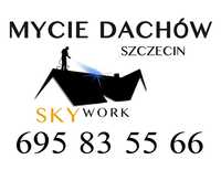 Mycie Malowanie Dachu Dachów Polbruku Elewacji Fasad Tarasu Szczecin