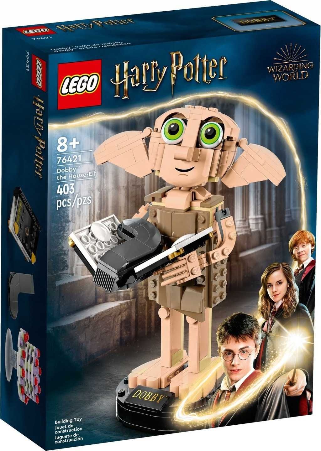 LEGO HARRY POTTER Skrzat domowy Zgredek Harry Potter Figurka 403 szt