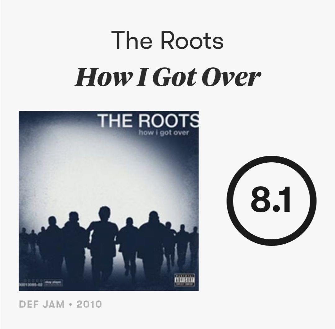 Виниловая пластинка The Roots "How i got over" hip-hop jazz