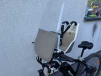 Bobike Mini Exclusive Plus - fotelik rowerowy na kierownicę + osłona