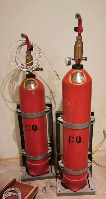 Система газового пожежогасіння вуглекіслота СО2