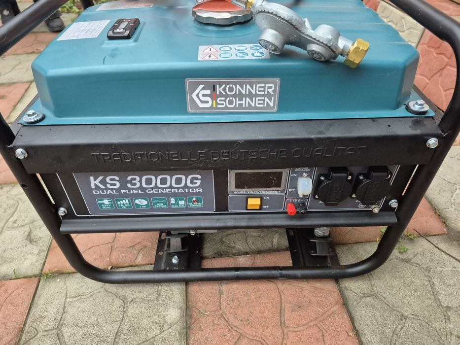 Генератор газобензиновий "Konner& Sohnen"