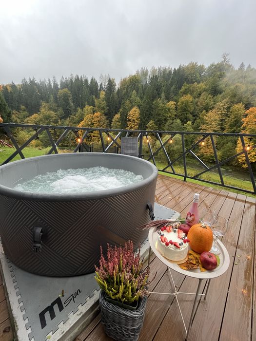 Noclegi Janowice Wielkie,domek z jacuzzi na odludziu, Rudawy, wakacje