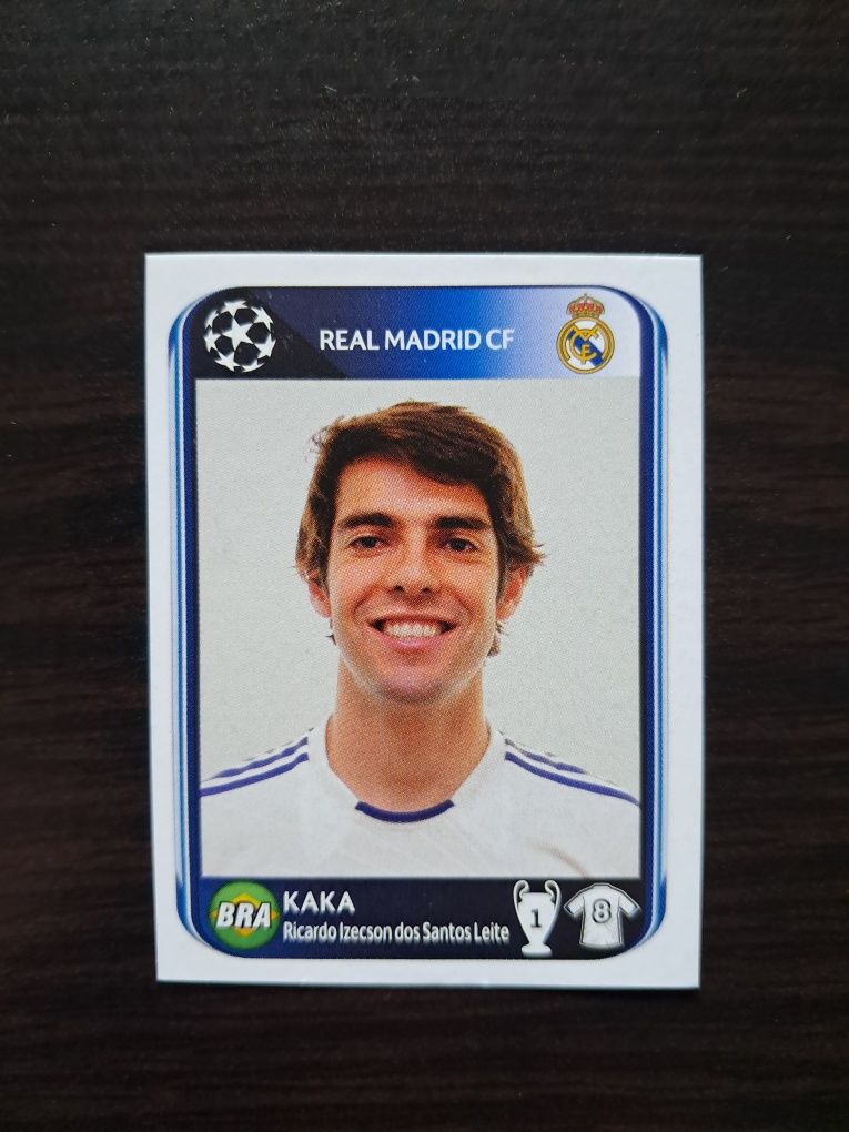 Cromo futebol de Kaka(UEFA Champions League 2010)Panini