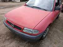 opel astra F  maska pokrywa silnika klapa bagażnika zderzak lampa reflektor pas przedni stop lampy