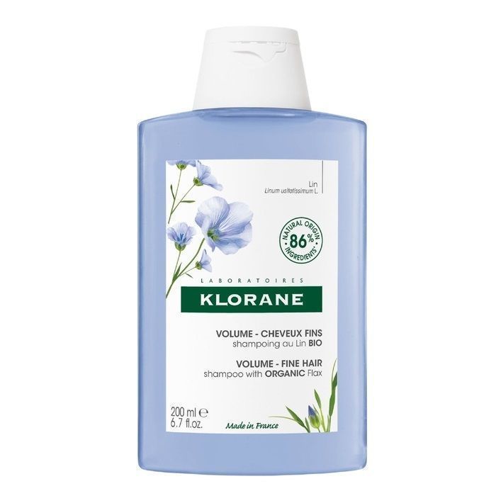 Klorane Volume Shampoo Szampon Z Lnem Nadający Objętości 200Ml (P1)