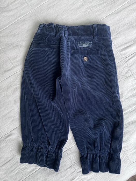 Вельветові штани оригінальні Polo by Ralph Lauren. Розмір на 1,5-2 рок