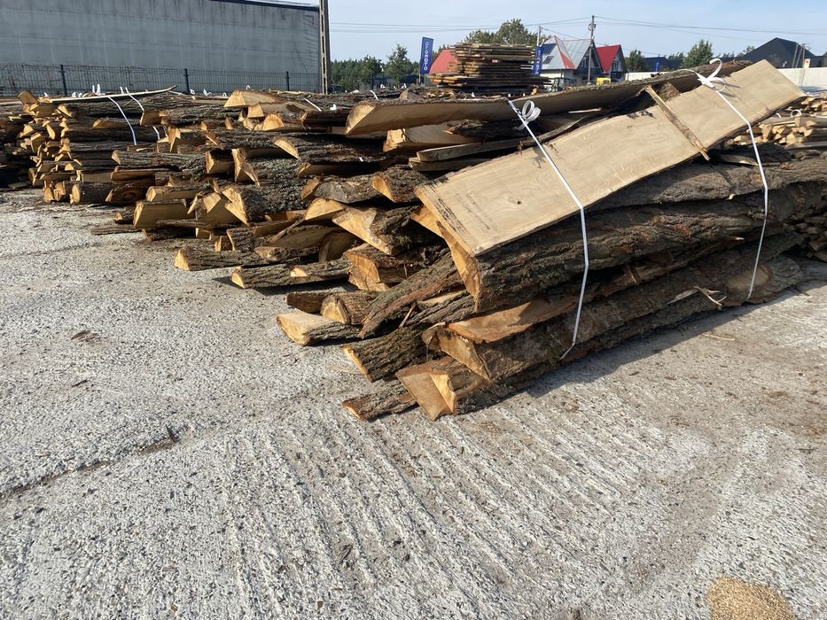 Opał drewno opałowe Dąb Zrzyny Oszwary Różne Mix Transport 7.5 mp