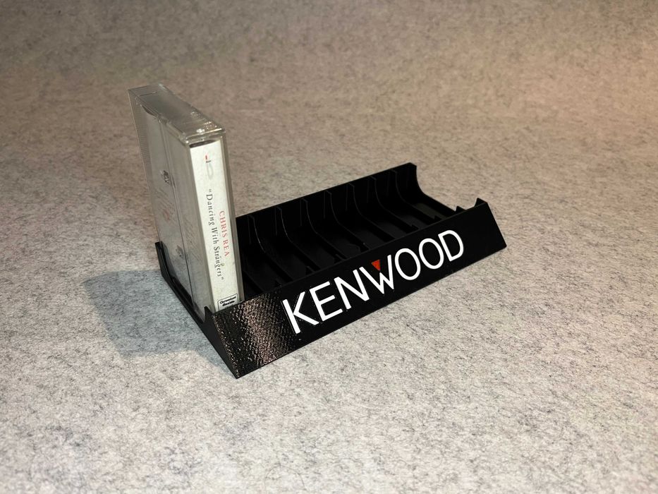 Stojak podstawka na kasety magnetofonowe Kenwood