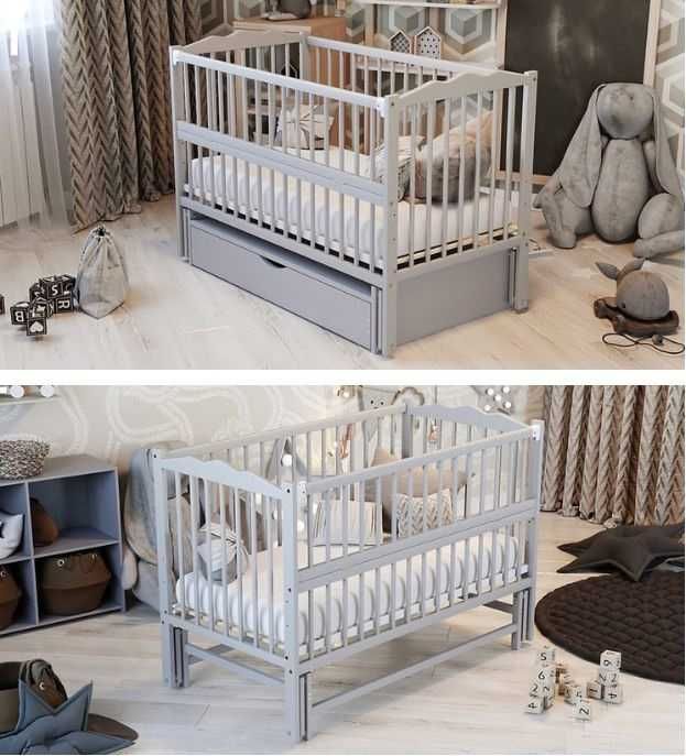 Дитяче ліжечко Веселка асортимент детская кроватка для младенца