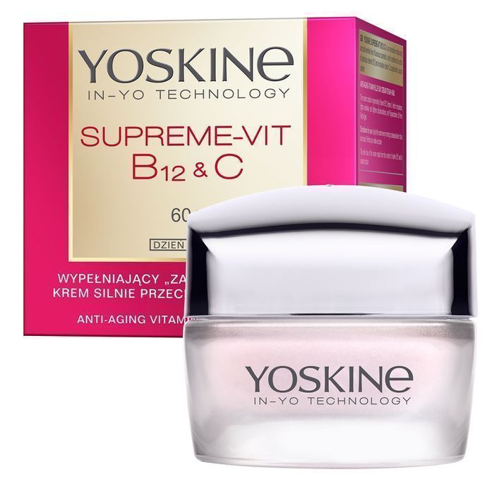 Yoskine Supreme-Vit B12 + C Krem Przeciwzmarszczkowy 60+ - Dzień 50ml