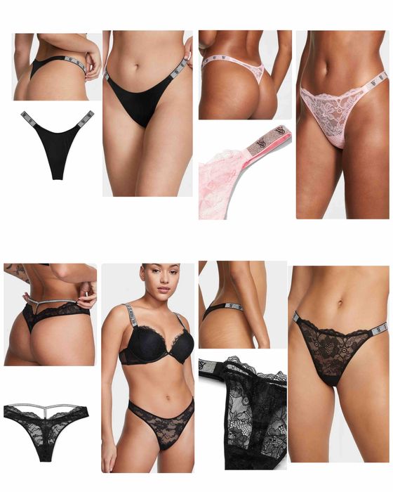 Victorias Secret 34В 36В M/L боди корсет 75Б 80Б труси стрази S