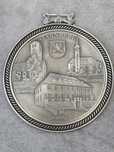 Duzy medal zawieszja z cyny Starnberg