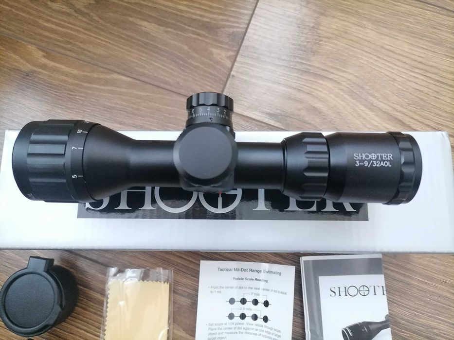 Новий оптичний приціл мінік Shooter 3-9x32AOL.