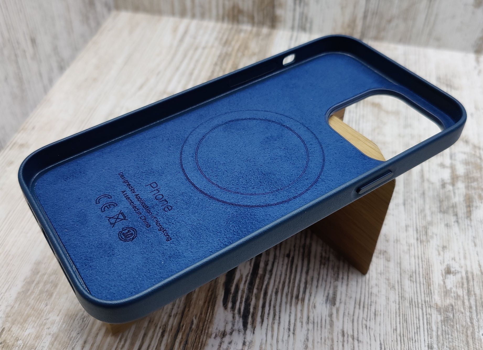 ТОП‼️ Чехол Leather Case MagSafe на iPhone 14 Pro Max