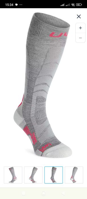 Жіночі лижні шкарпетки UYN Ski Touring Socks.Розмір 37-37.